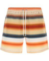Loewe - Printed Polyester Swimming Shorts - Lyst