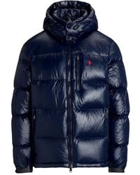 Polo Ralph Lauren - The Gorham Glossed Down Jacket With Detachable Hood - Lyst