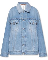Acne Studios - Oversize Denim Jacket - Lyst