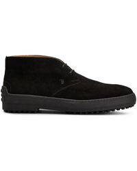Tod's - Suede Boots - Lyst