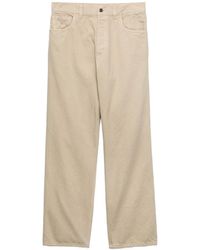 Prada - Five-Pocket Old Denim Jeans - Lyst