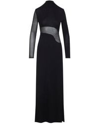 Alaïa - Long Sleeve Dress - Lyst
