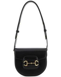 Gucci - Leather Mini Horsebit 1955 Shoulder Bag - Lyst