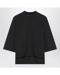 Moncler Genius - Moncler X Edward Enninful Neoprene Crew Neck T-Shirt - Lyst