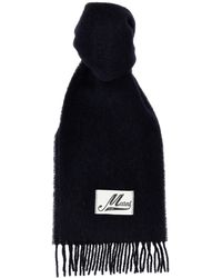 Marni - Scarf With Logo Patch - Lyst