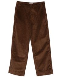 Ami Paris - Velvet Trousers - Lyst
