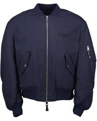 Givenchy - Cotton Blend Bomber Jacket - Lyst