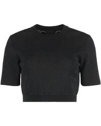 Givenchy - Jacquard Knit Top - Lyst