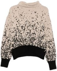 Alysi - Chenille Turtle-Neck Sweater - Lyst
