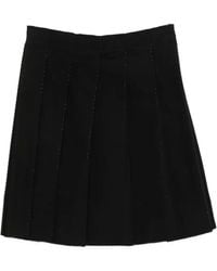 TOTEME - Beaded Pleat Skirt - Lyst