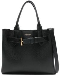 Tom Ford - Audrey Small Leather Tote Bag - Lyst
