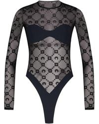 Marine Serre - Mesh Body With Moon Motif - Lyst