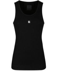 Givenchy - Tank Top With Logo - Lyst