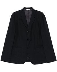 Cellar Door - Jake Patch-Pocket Single-Breasted Wool Blend Jacket - Lyst