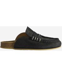 JW Anderson - Suede Mule Loafers - Lyst