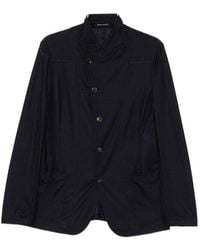 Emporio Armani - Wool Blazer Jacket - Lyst