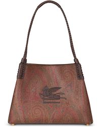Etro - 'Libra Piccola Paisley' Shopping Bag - Lyst