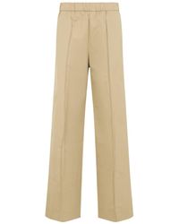 Jil Sander - Wide Trousers - Lyst