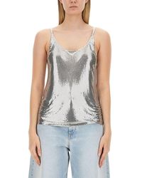 Rabanne - Mesh Wire Top - Lyst