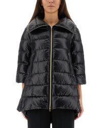 Herno - Puffer Coat With Oversized Collar - Lyst