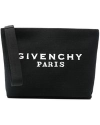 Givenchy - Logo Cotton Pouch - Lyst