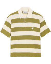 Ami Paris - Cotton Short Sleeves Polo Adc - Lyst