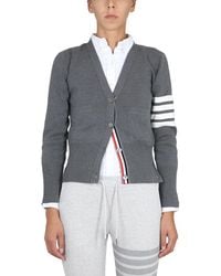 Thom Browne - V-neck Cardigan - Lyst