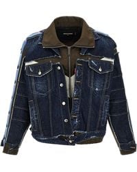 DSquared² - Multilayer Denim Jacket - Lyst