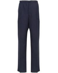Fendi - Pleated Wool Trousers For - Lyst