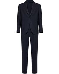 Tagliatore - Single-Breasted Wool Suit - Lyst