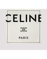 Celine - 90X90 Square Scarf - Lyst
