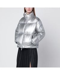 Herno - Metallic Shield Laminar Jacket - Lyst