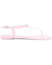 Mach &amp; Mach - Double Bow Pvc Sandals - Lyst