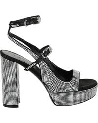 Givenchy - Voyou Crystal Embellished Platform Sandals - Lyst
