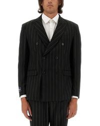 FAMILY FIRST - Double-Breasted Jacket - Lyst