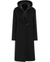 Fay - Double Front Coat - Lyst