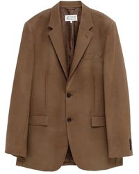 Maison Margiela - Button Single-Breasted Jacket - Lyst