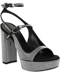 Givenchy - Voyou Crystal Embellished Platform Sandals - Lyst