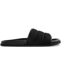 Gucci - Gg-Patterned Padded Slide Sandals - Lyst