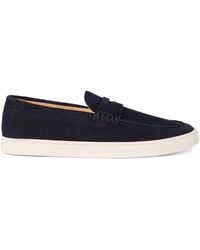 Brunello Cucinelli - Leather Loafers - Lyst