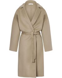 Alberta Ferretti - Wool Cashmere Long Jacket - Lyst