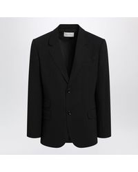 Ami Paris - Straight Wool Blazer - Lyst