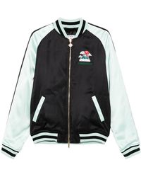 CASABLANCA - Embroidered Logo Bomber Jacket - Lyst
