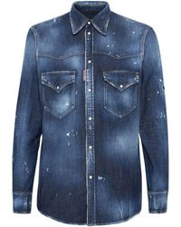 DSquared² - Camicia Western - Lyst