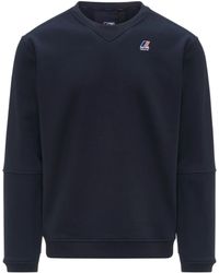 K-Way - Pullover Nael Brushed Pc - Lyst