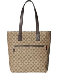 Gucci - Gg Canvas Large Tote Bag - Lyst