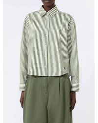 Weekend - Camicia A Righe E Bianco - Lyst