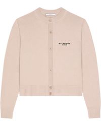 Givenchy - Short Crew Neck Cardigan - Lyst