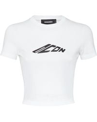 DSquared² - Mini Fit Icon New Generation T-Shirt - Lyst