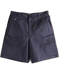 Givenchy - Denim Shorts With Patch Pockets - Lyst